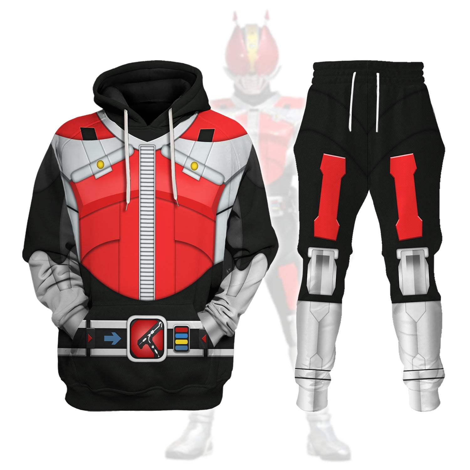 Kamen Rider Den-O Hoodies Sweatshirt T-shirt Tracksuit - Stormmerch Exclusive