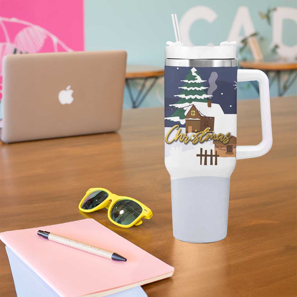 Kangaroo Australia Christmas Xmas Pattern Custom Stanley Cup 40 oz 30 oz Tumbler With Handle