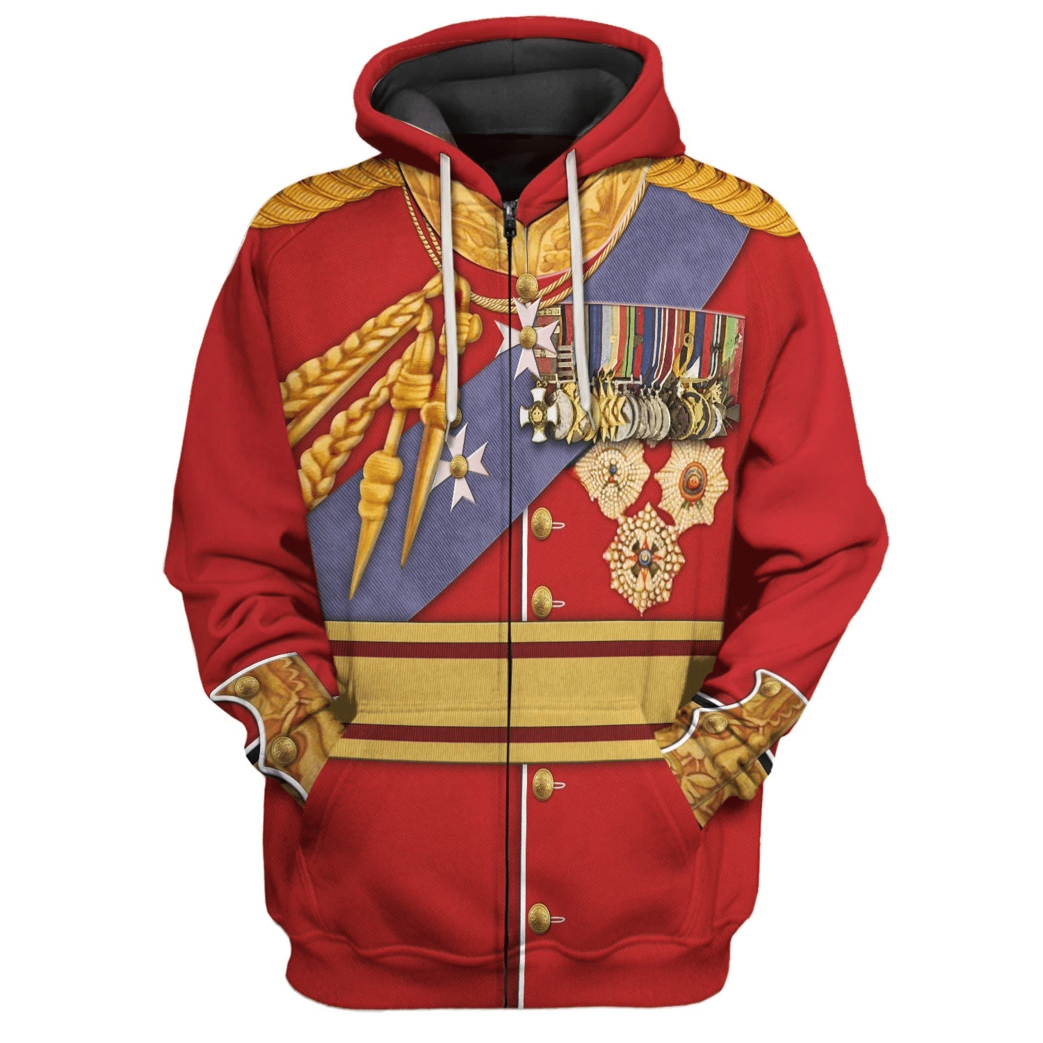 King George V King of the United Kingdom Costume Hoodie Sweatshirt T-Shirt Sweatpants Tracksuit - Stormmerch Exclusive