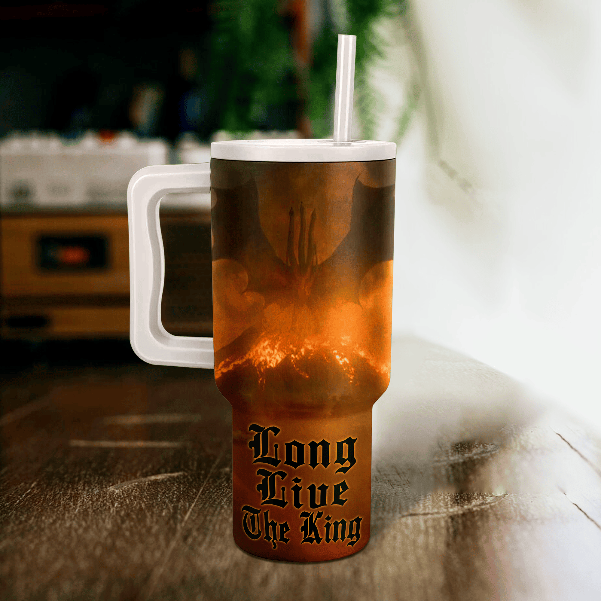 King Ghidorah Godzilla King of the Monsters Movies Custom Stanley Cup 40 oz 30 oz Tumbler With Handle
