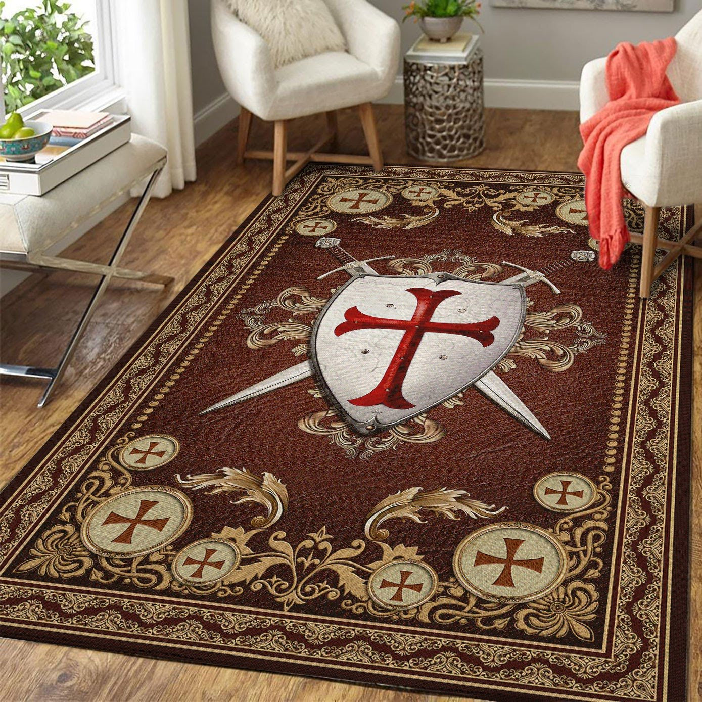 Knight Templar Rug - Stormmerch Exclusive