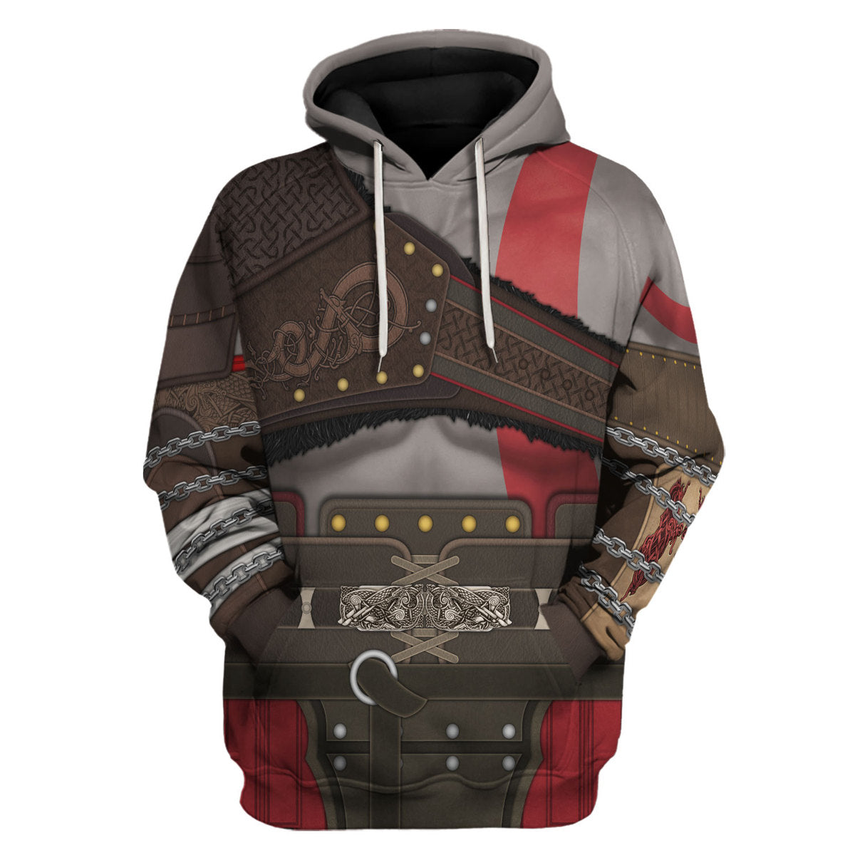 Kratos GOW Costume Hoodie Sweatshirt T-Shirt Sweatpants - Stormmerch Exclusive