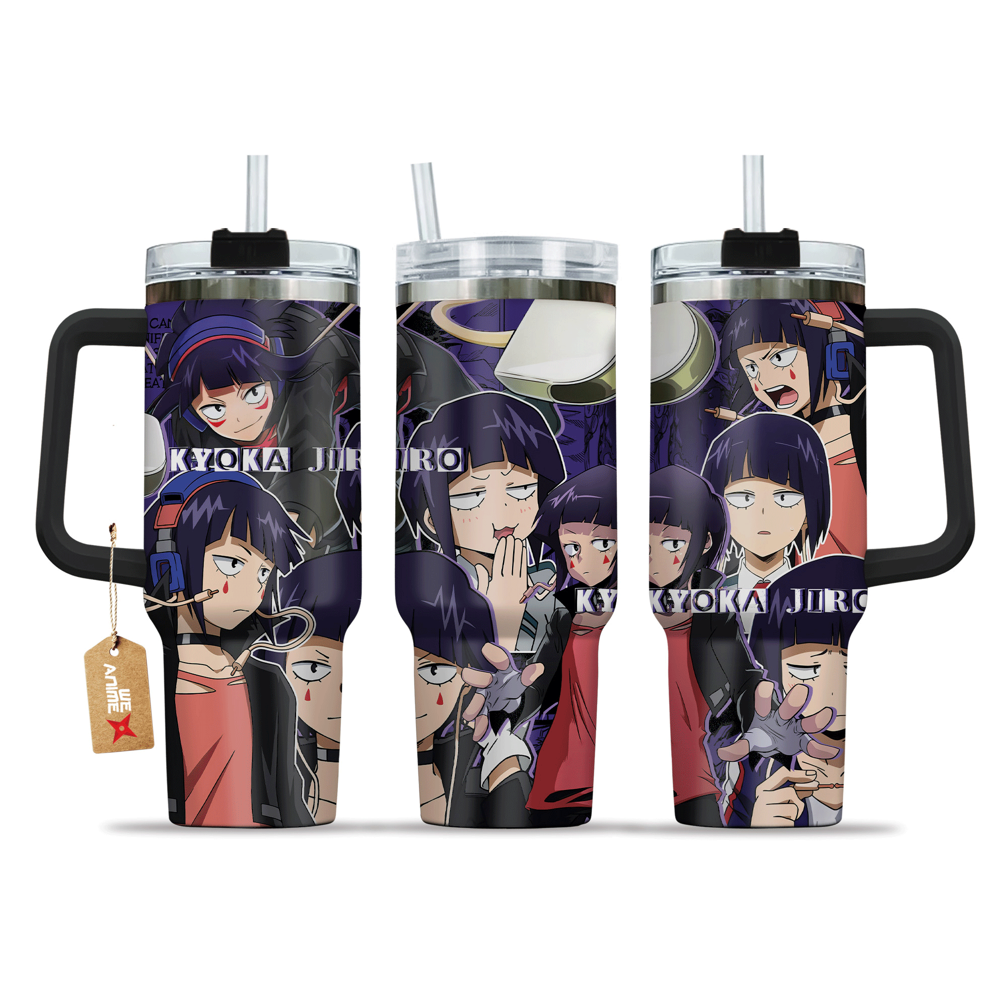 Kyoka Jiro Boku no Hero Academia Anime Custom Stanley Cup 40 oz 30 oz Tumbler With Handle