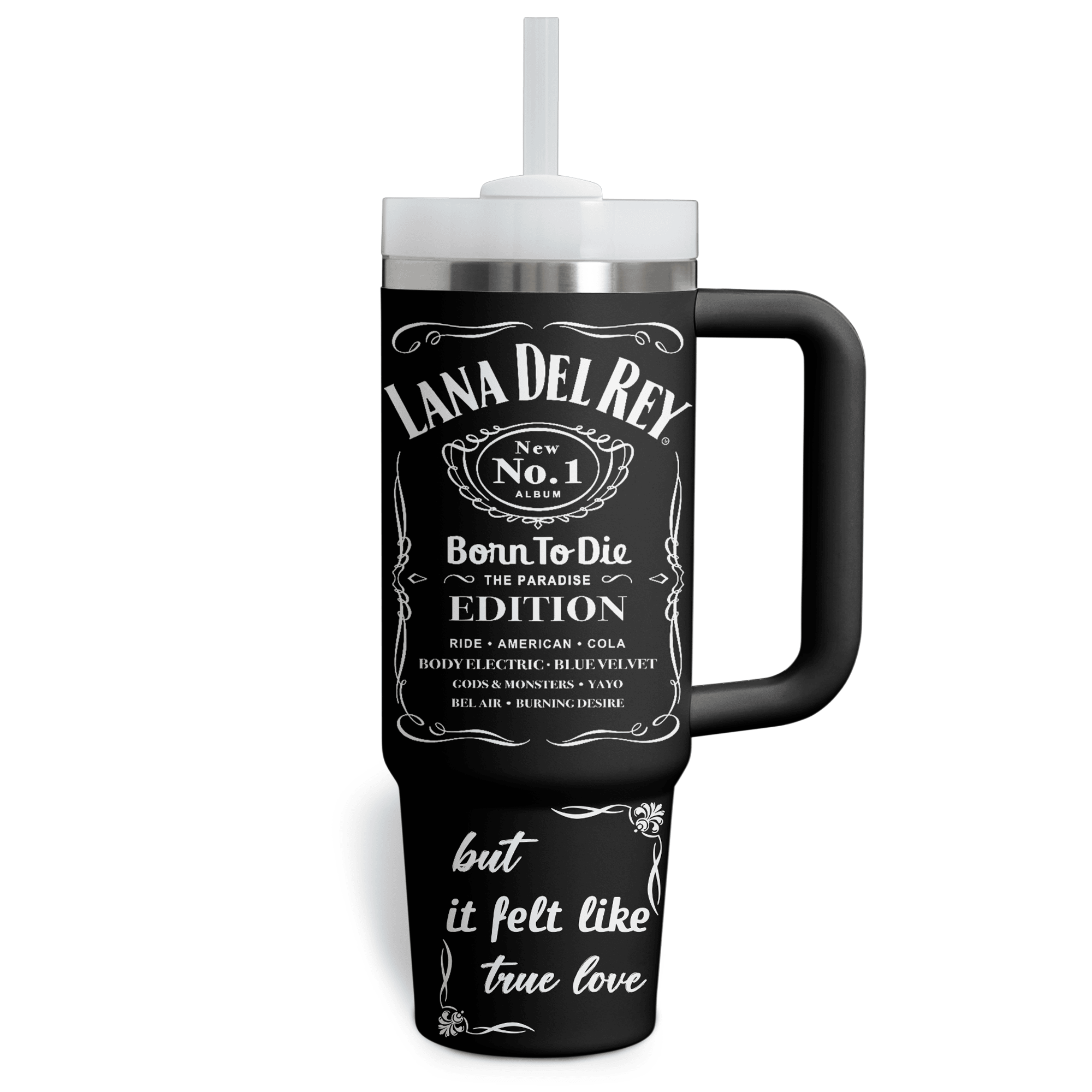 Lana Del Rey Music Custom Stanley Cup 40 oz 30 oz Tumbler With Handle