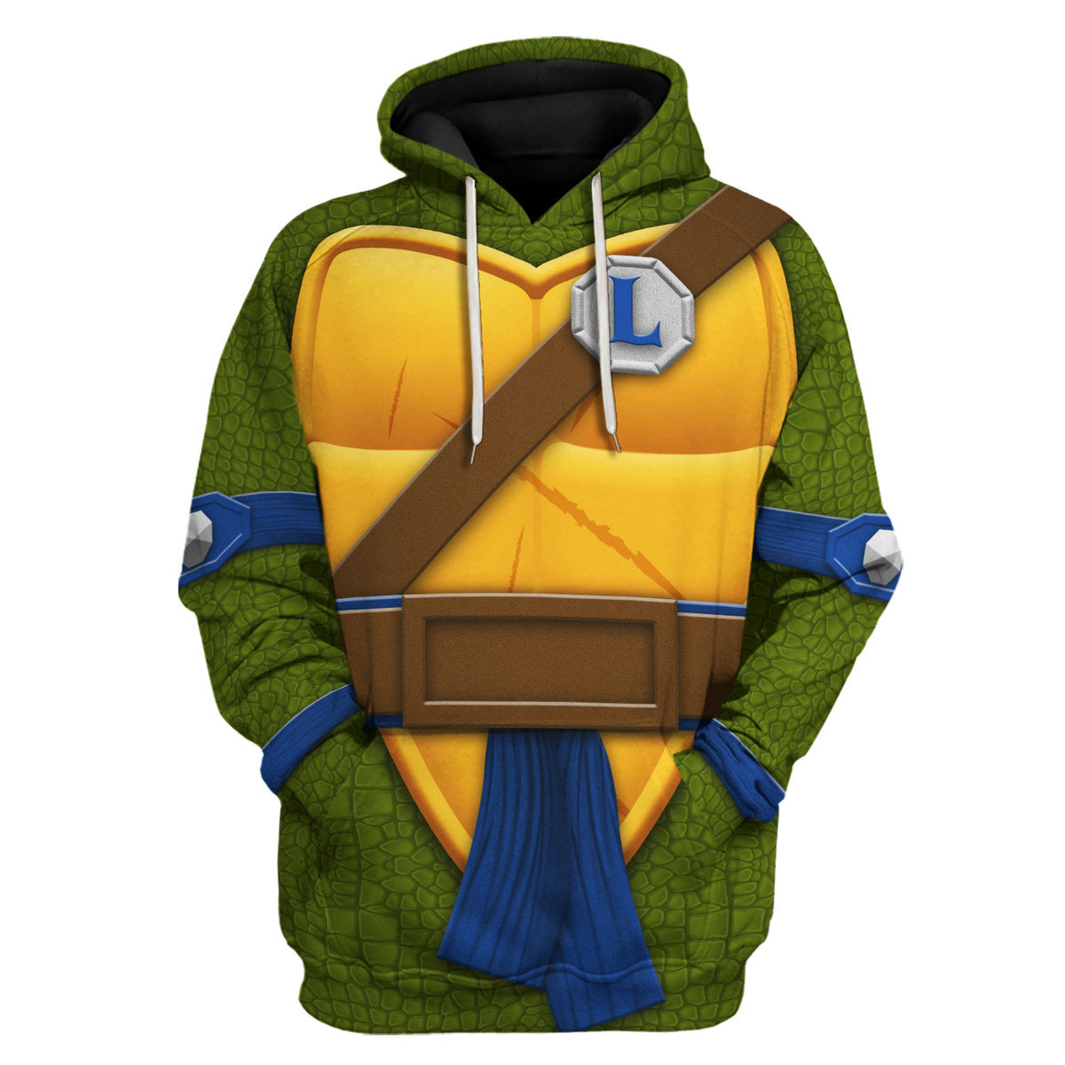 Leonardo TMNT Costume Hoodie Sweatshirt T-Shirt Sweatpants - Stormmerch Exclusive