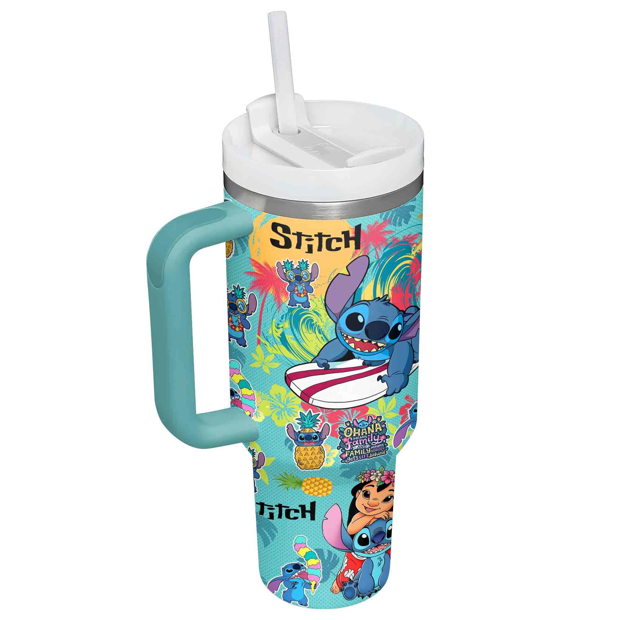 Lilo & Stitch Cartoon Custom Stanley Cup 40 oz 30 oz Tumbler With Handle