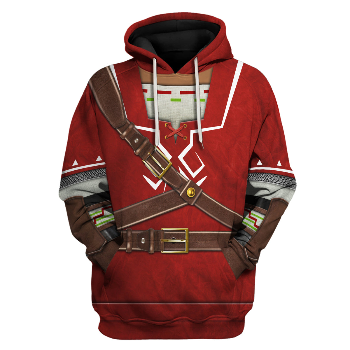Link Goron Tunic Attire Unisex Hoodie Sweatshirt T-shirt Sweatpants Cosplay - Stormmerch Exclusive
