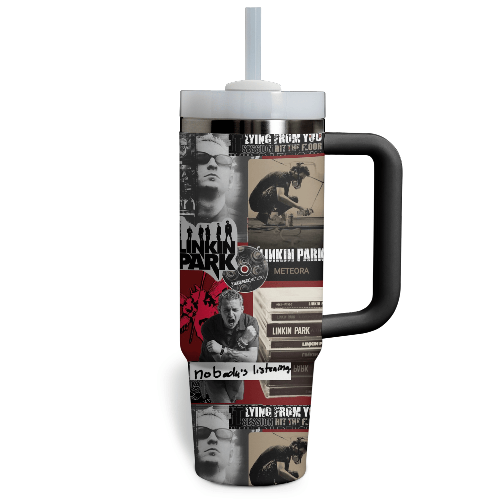 Linkin Park Music Custom Stanley Cup 40 oz 30 oz Tumbler With Handle