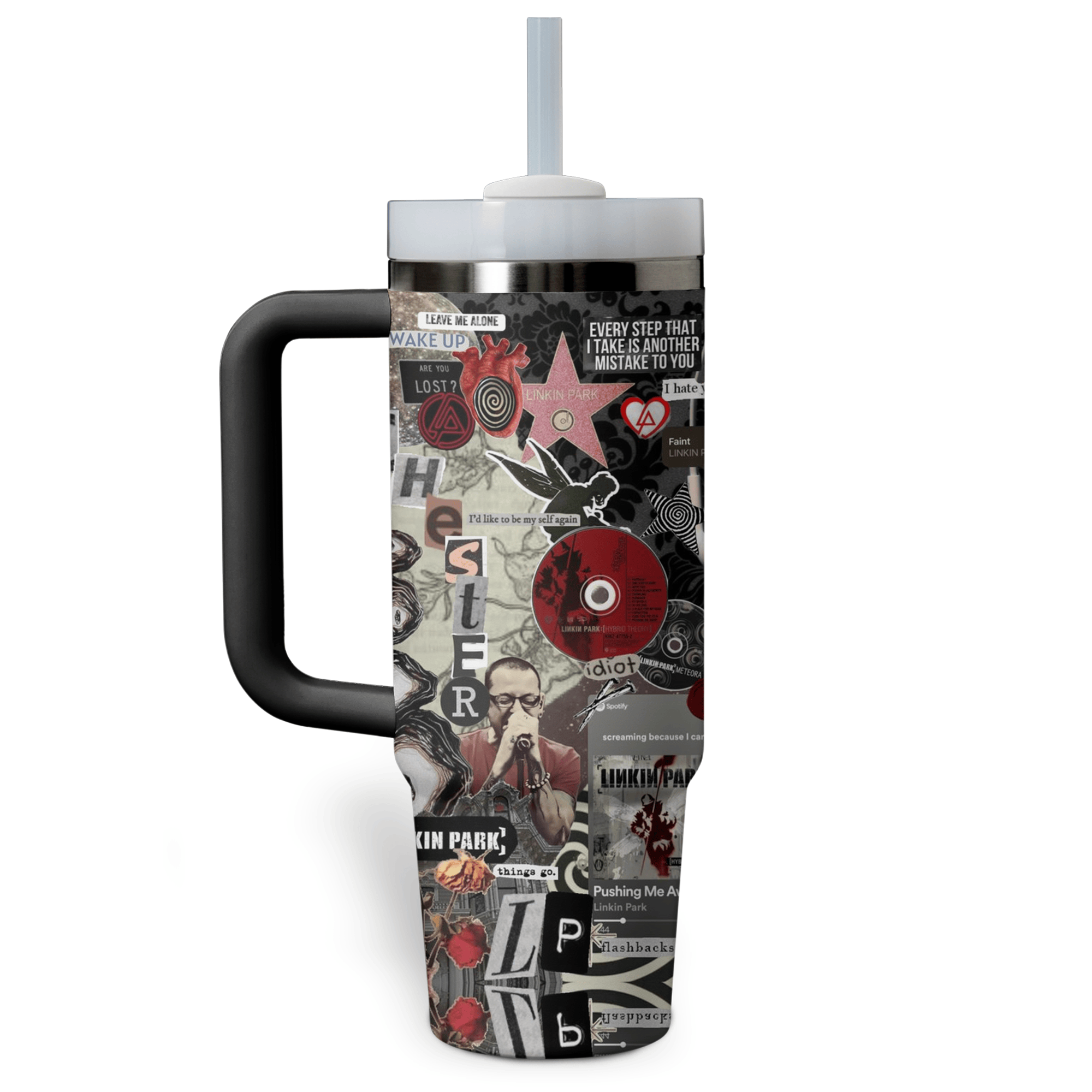 Linkin Park Music Custom Stanley Cup 40 oz 30 oz Tumbler With Handle