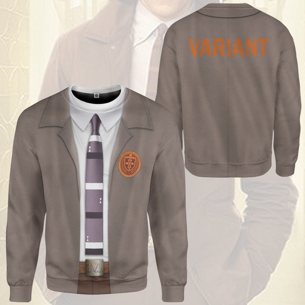 Loki TVA Variant Outfit Costume Hoodie Sweatshirt T-Shirt Sweatpants Tracksuit - Stormmerch Exclusive