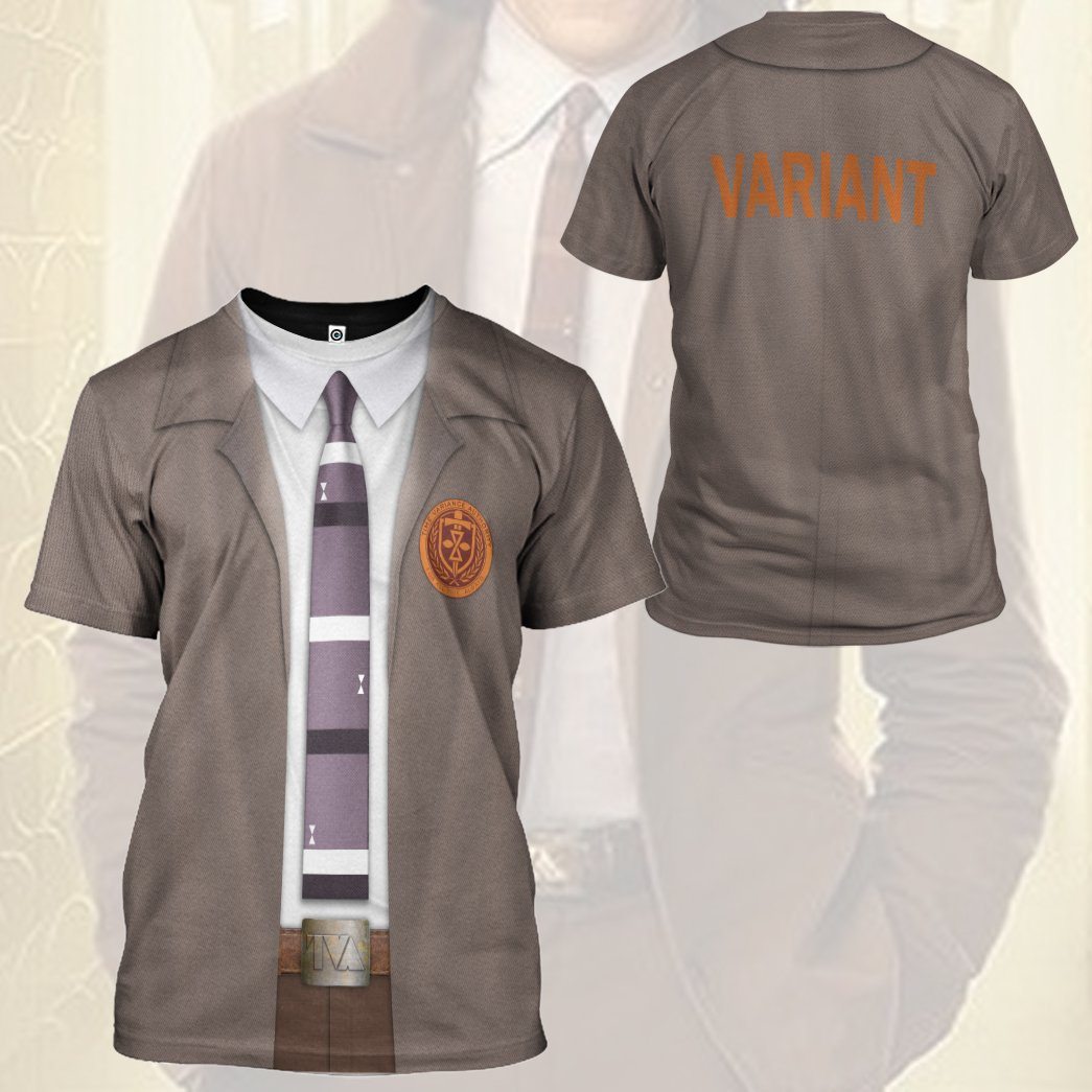 Loki TVA Variant Outfit Costume Hoodie Sweatshirt T-Shirt Sweatpants Tracksuit - Stormmerch Exclusive