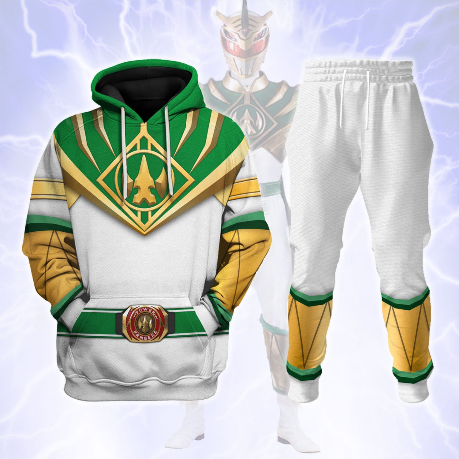 Lord Drakkon Mighty Morphin Hoodies Sweatshirt T-shirt Hawaiian Tracksuit - Stormmerch Exclusive