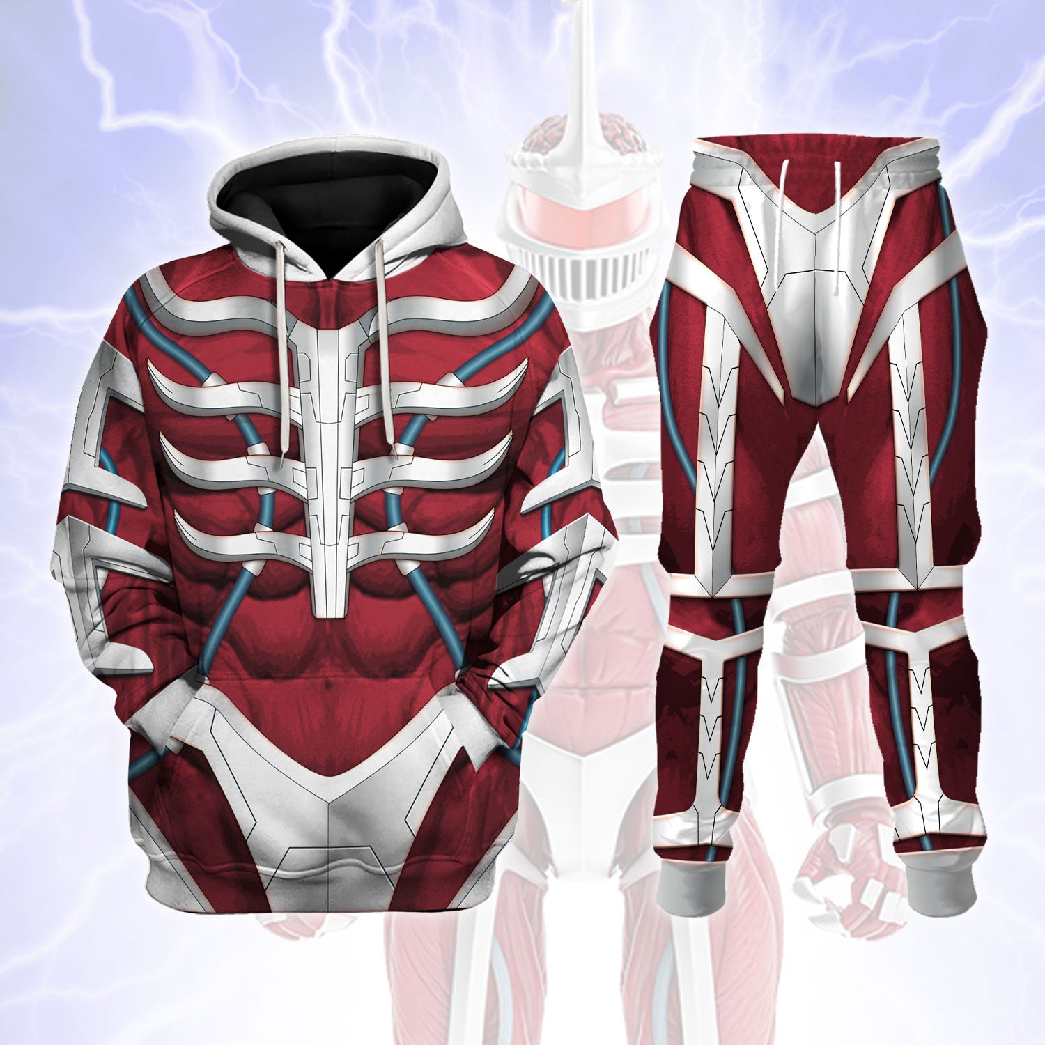 Lord Zedd Mighty Morphin Hoodies Sweatshirt T-shirt Hawaiian Tracksuit - Stormmerch Exclusive