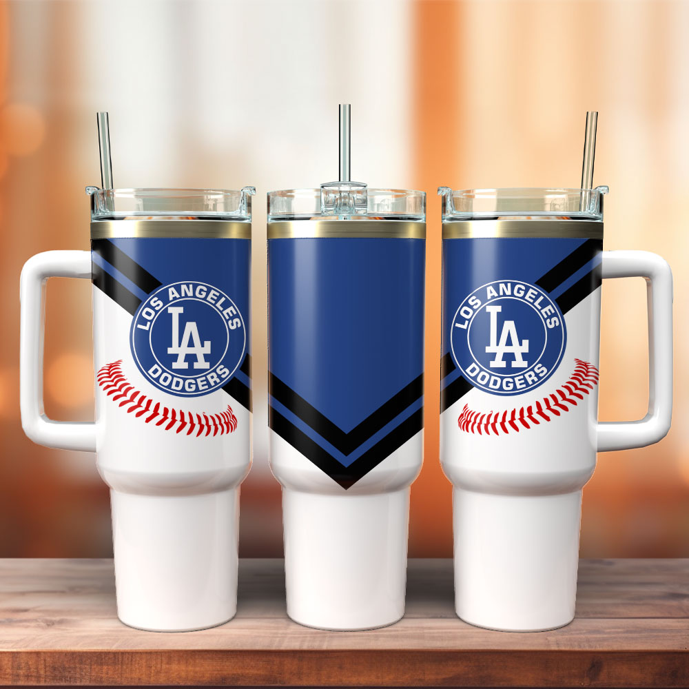 Los Angeles Dodgers Baseball MLB Sport Custom Stanley Cup 40 oz 30 oz Tumbler With Handle