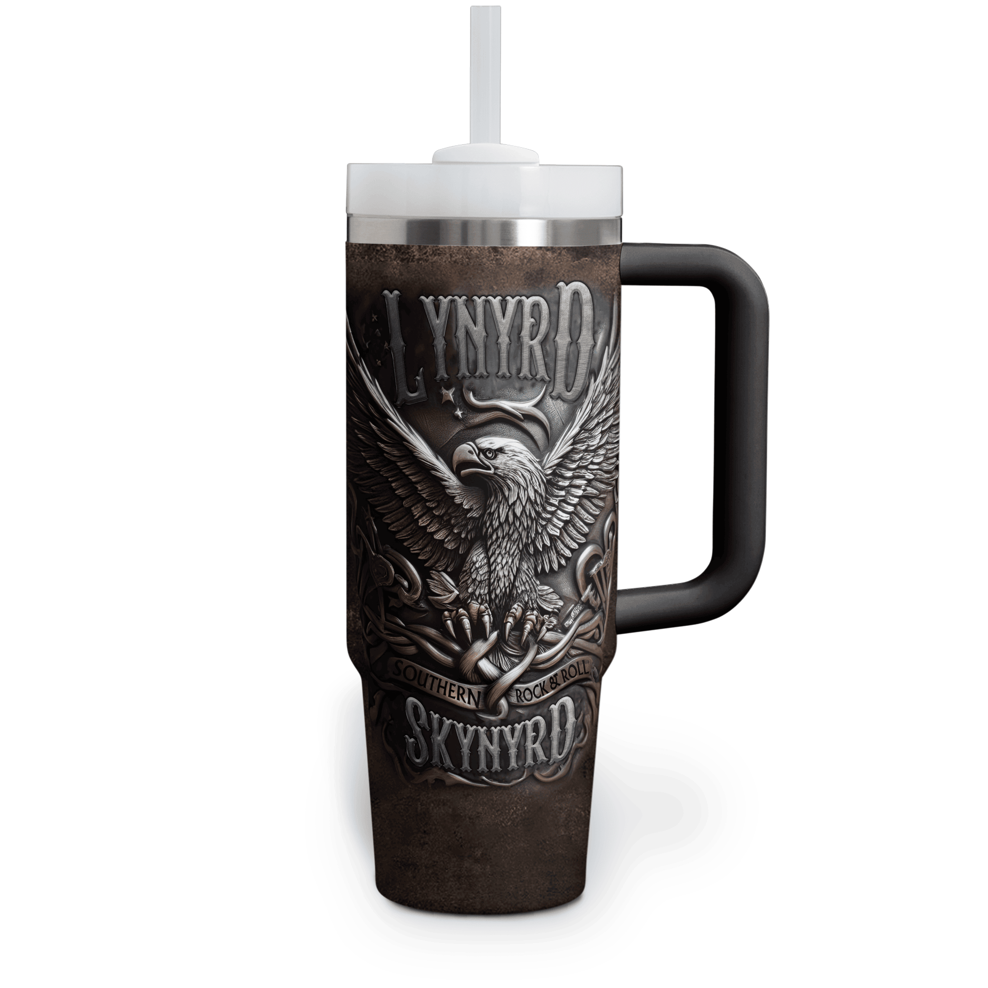 Lynyrd Skynyrd Music Custom Stanley Cup 40 oz 30 oz Tumbler With Handle
