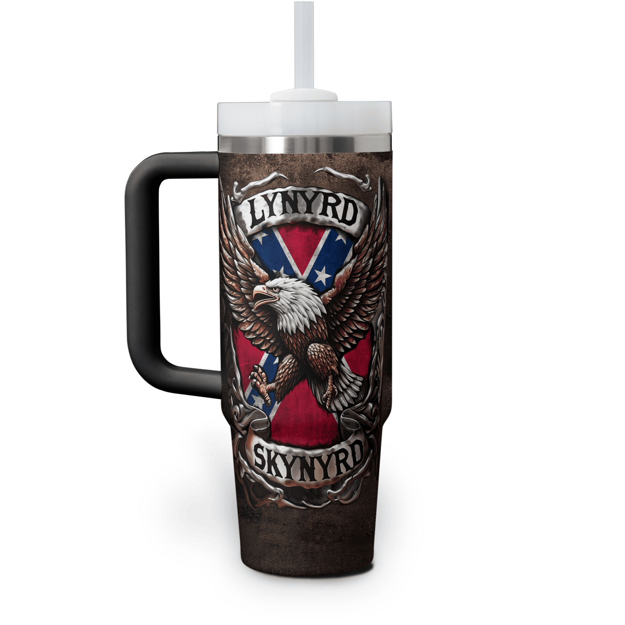Lynyrd Skynyrd Music Custom Stanley Cup 40 oz 30 oz Tumbler With Handle