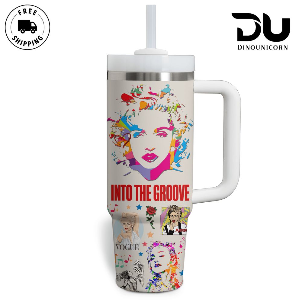 Madonna Music Custom Stanley Cup 40 oz 30 oz Tumbler With Handle