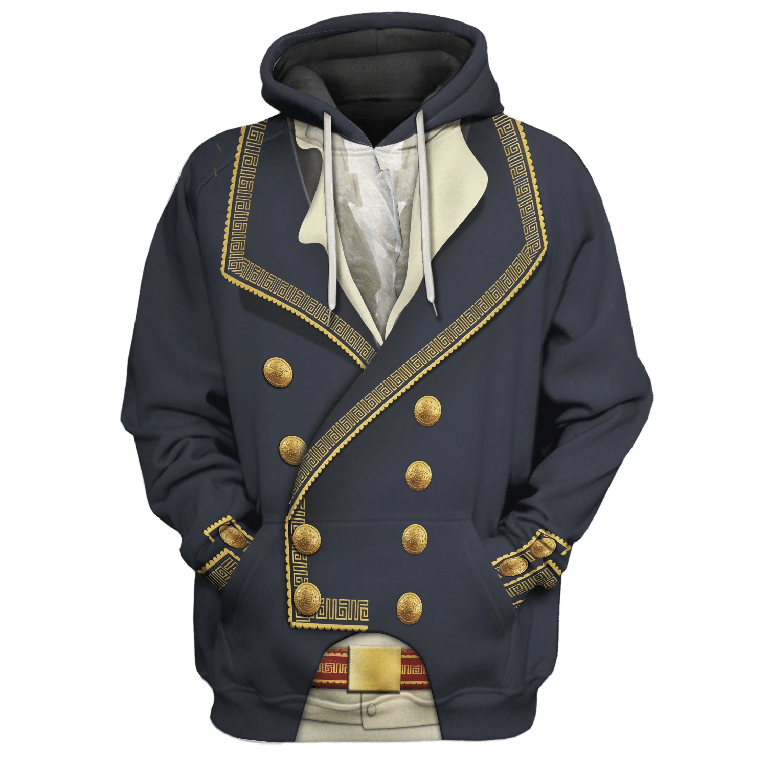 Marquis de Lafayette American Revolutionary War Costume Hoodie Sweatshirt T-Shirt Sweatpants Tracksuit - Stormmerch Exclusive