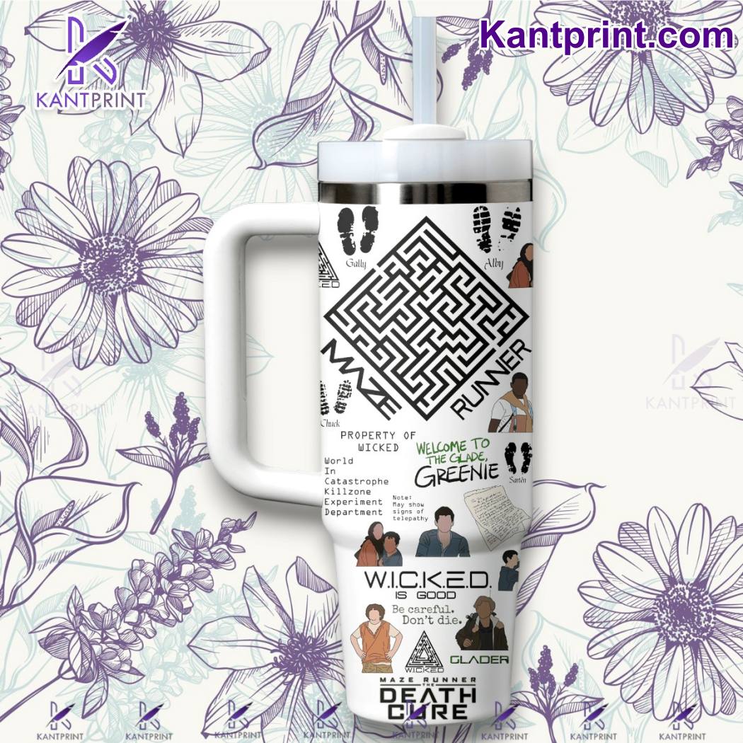 Maze Runner Movies Custom Stanley Cup 40 oz 30 oz Tumbler With Handle
