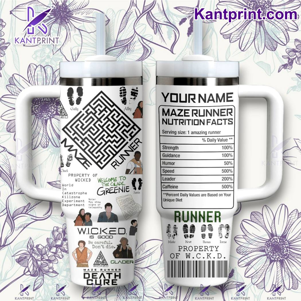 Maze Runner Movies Custom Stanley Cup 40 oz 30 oz Tumbler With Handle