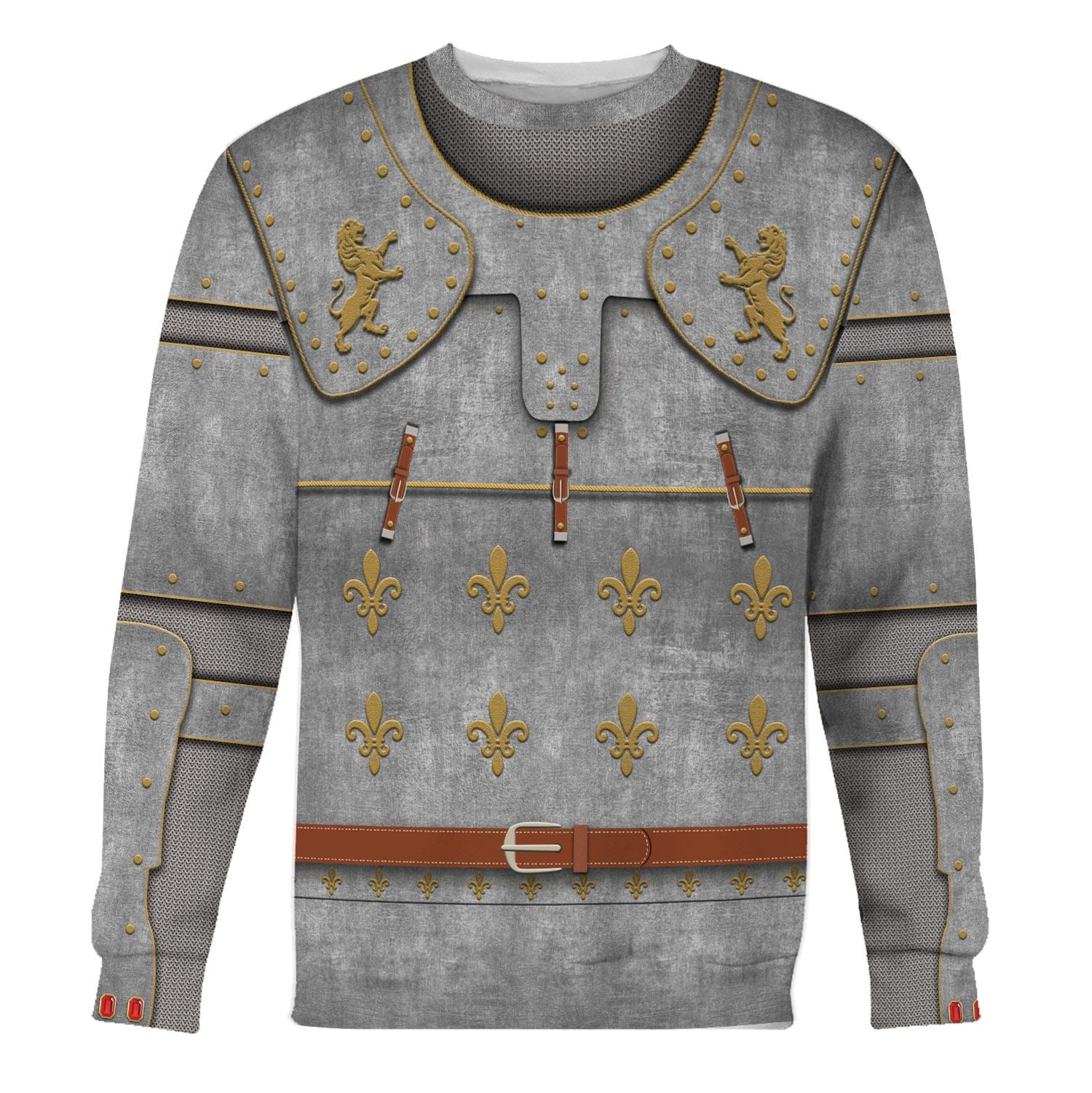 Medieval Suit of Armor Costume Hoodie Sweatshirt T-Shirt Sweatpants Tracksuit - Stormmerch Exclusive