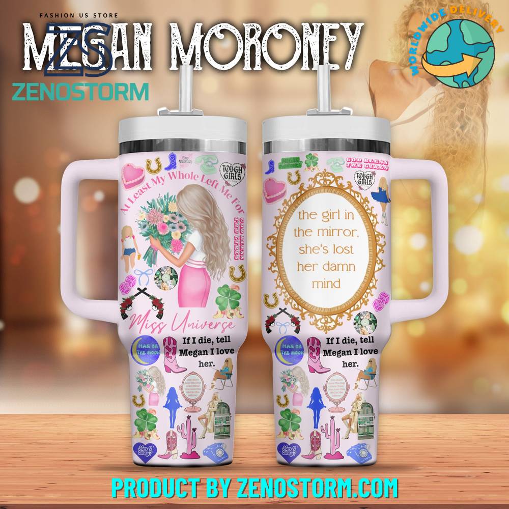 Megan Moroney Music Custom Stanley Cup 40 oz 30 oz Tumbler With Handle