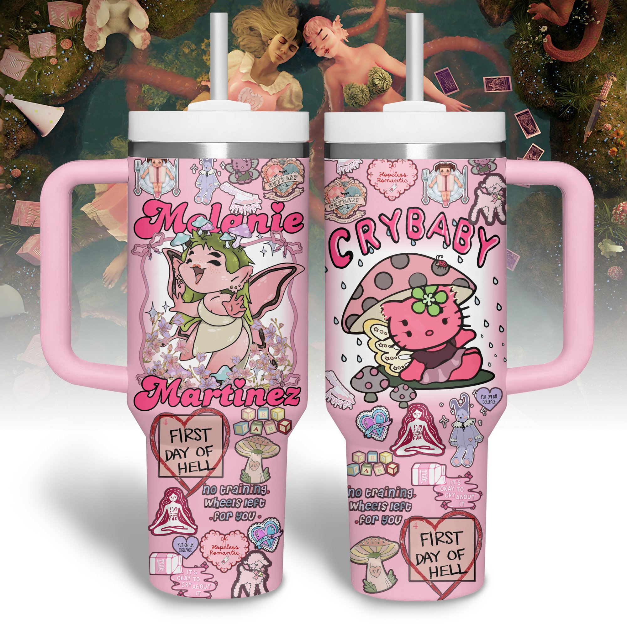 Melanie Martinez Music Custom Stanley Cup 40 oz 30 oz Tumbler With Handle