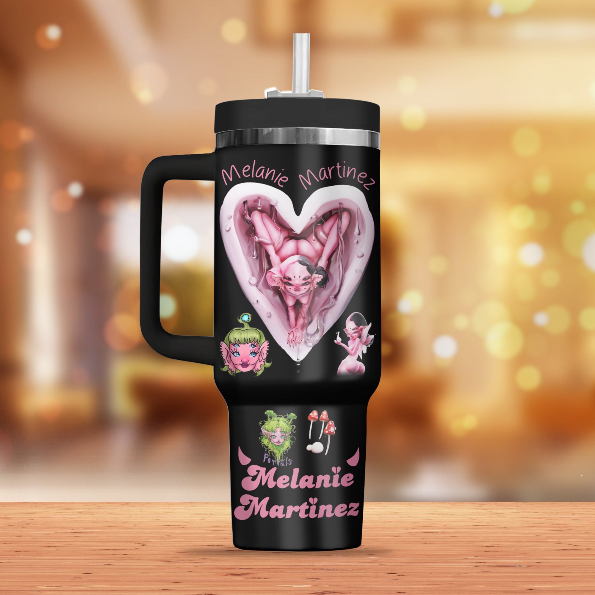 Melanie Martinez Music Custom Stanley Cup 40 oz 30 oz Tumbler With Handle