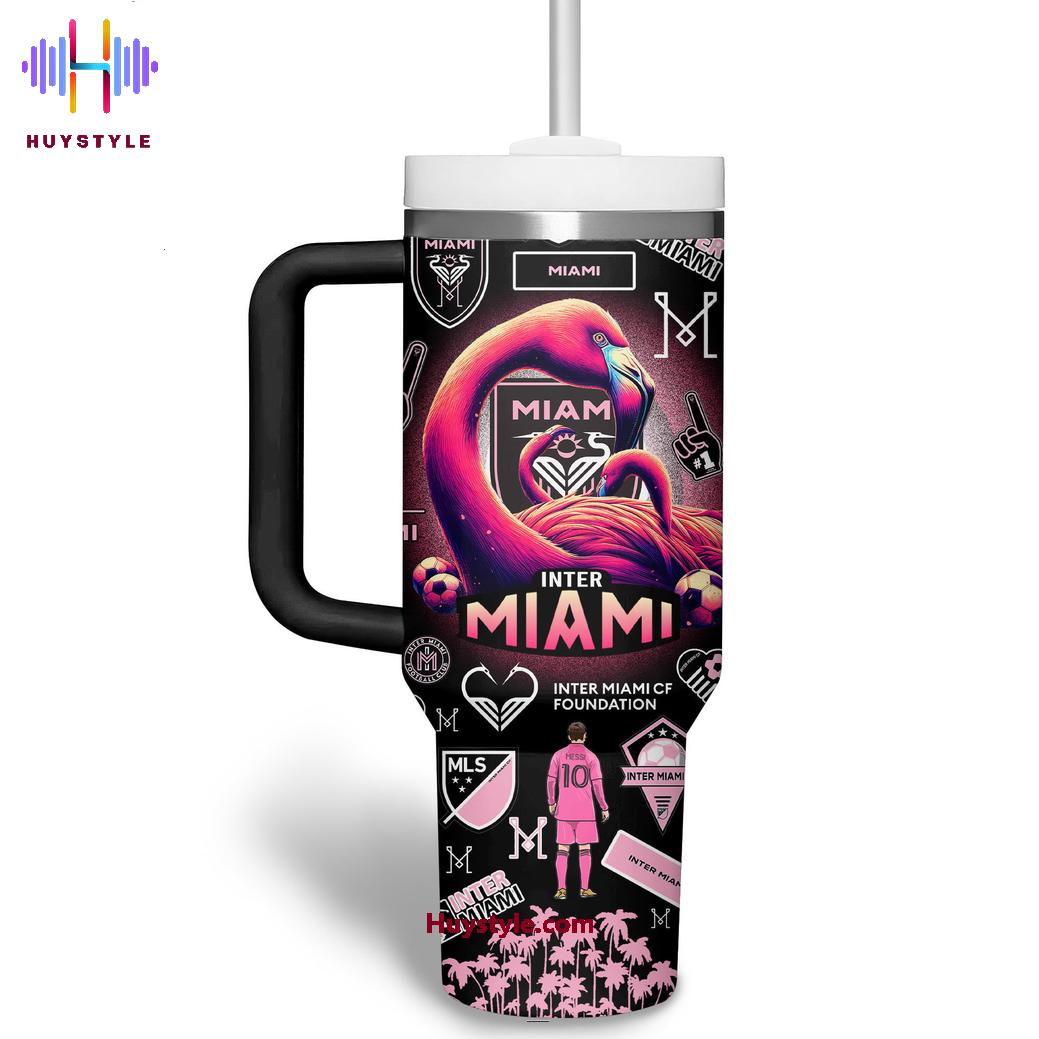 Messi Soccer Custom Stanley Cup 40 oz 30 oz Tumbler With Handle