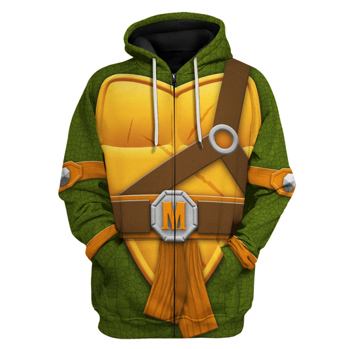 Michelangelo TMNT Costume Hoodie Sweatshirt T-Shirt Sweatpants - Stormmerch Exclusive