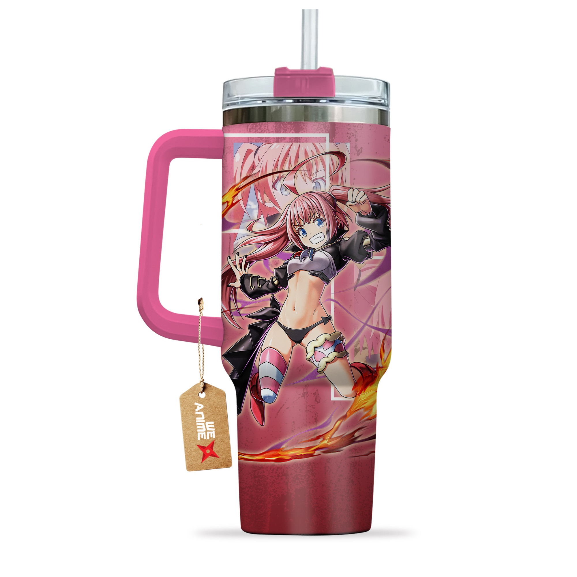 Milim Nava That Time I Got Reincarnated as a Slime Anime Custom Stanley Cup 40 oz 30 oz Tumbler With Handle