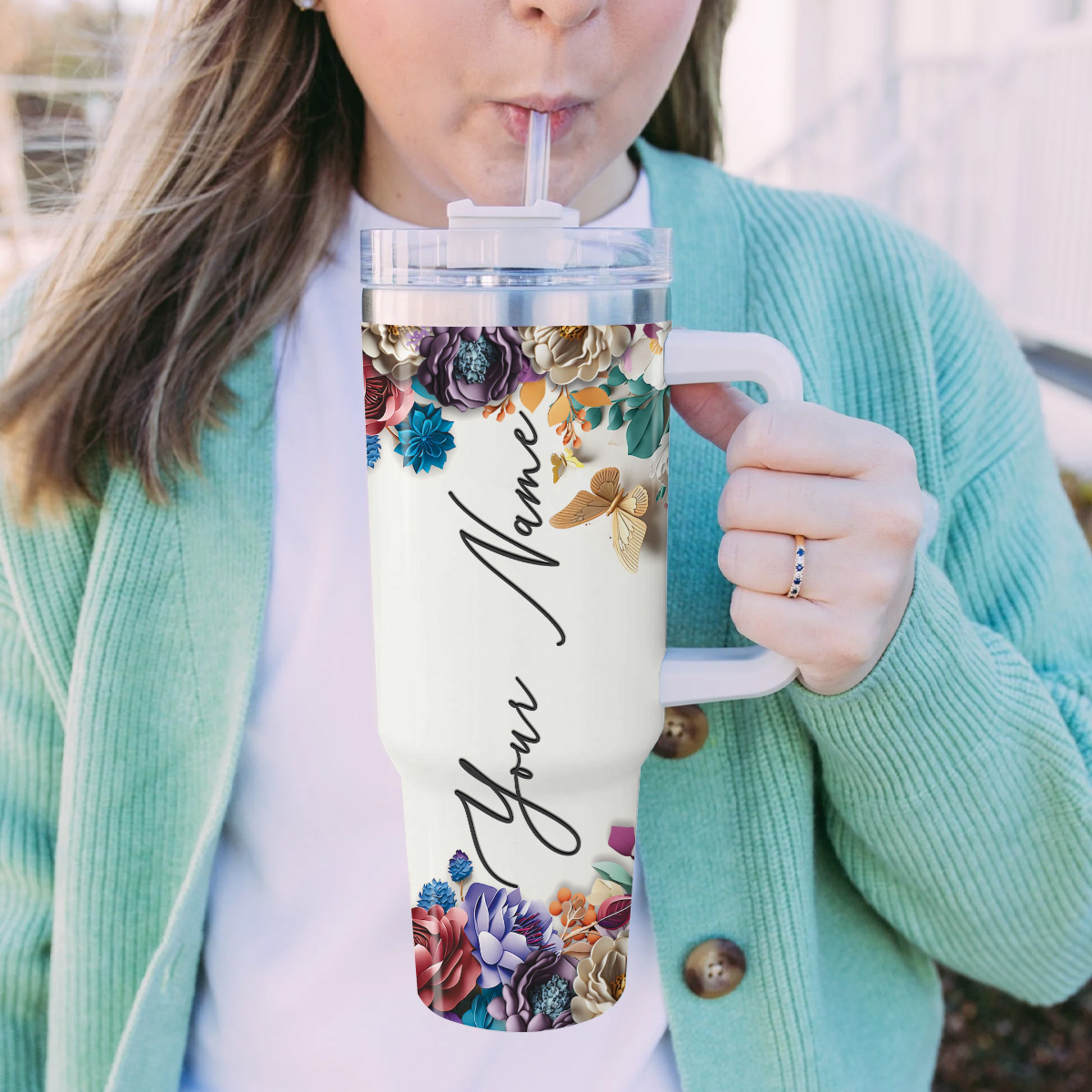 Minnie Mickey Mouse And Friends Cartoon Custom Stanley Cup 40 oz 30 oz Tumbler With Handle