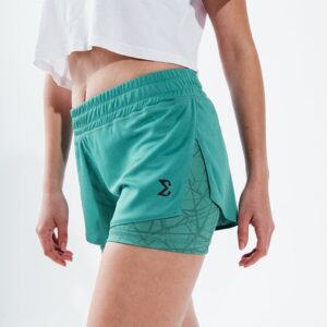Mint Leaf Sport Running Shorts