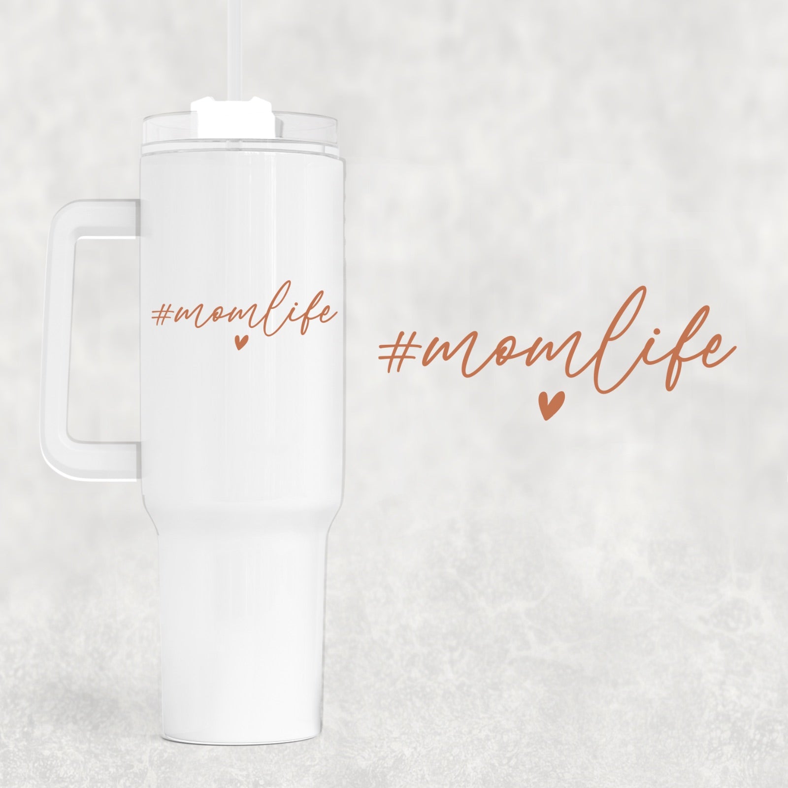 Mom life Custom Stanley Cup 40 oz 30 oz Tumbler With Handle