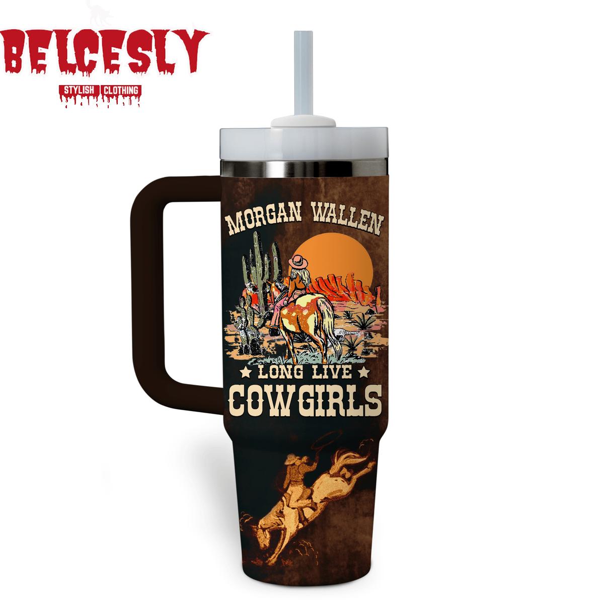 Morgan Wallen Music Custom Stanley Cup 40 oz 30 oz Tumbler With Handle