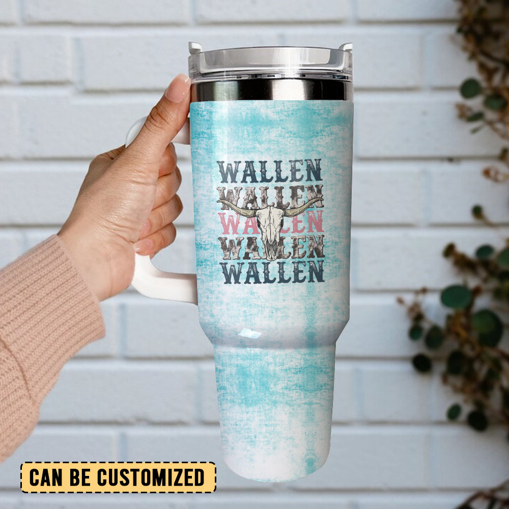 Morgan Wallen Music Custom Stanley Cup 40 oz 30 oz Tumbler With Handle