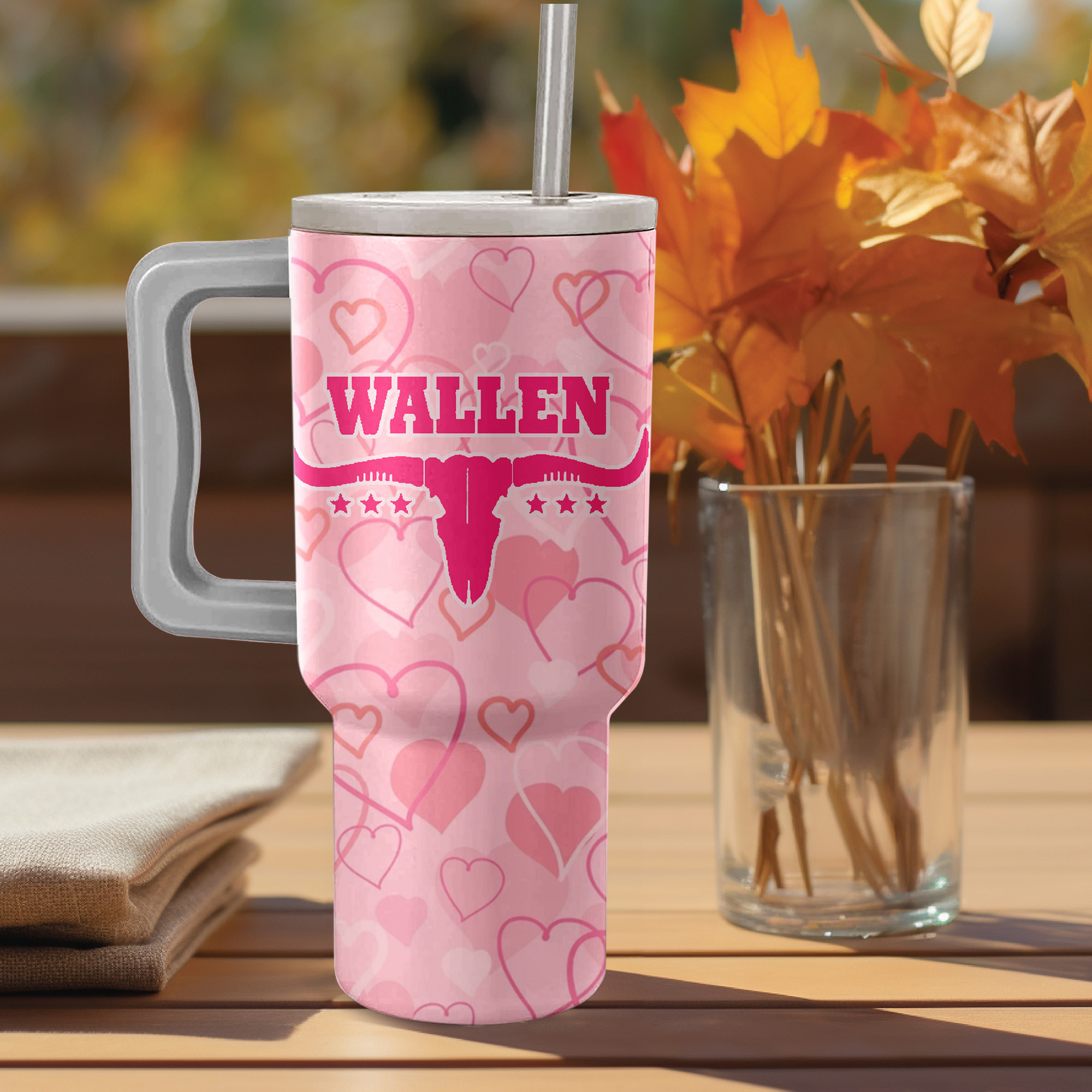 Morgan Wallen Music Custom Stanley Cup 40 oz 30 oz Tumbler With Handle
