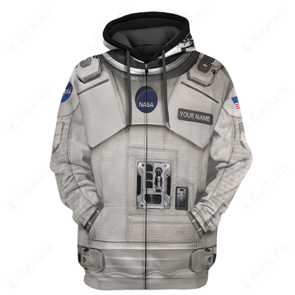 Movie Interstellar 2014 Spacesuit Costume Hoodie Sweatshirt T-Shirt Sweatpants Tracksuit - Stormmerch Exclusive