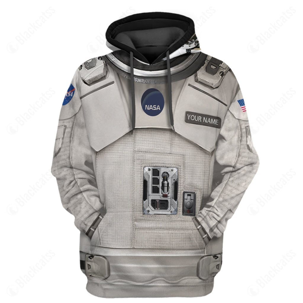 Movie Interstellar 2014 Spacesuit Costume Hoodie Sweatshirt T-Shirt Sweatpants Tracksuit - Stormmerch Exclusive