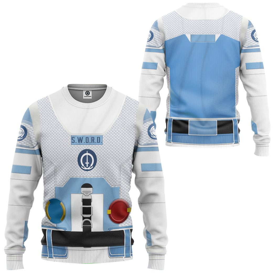 Mrvl SWORD Space Suit Costume Hoodie Sweatshirt T-Shirt Sweatpants Tracksuit - Stormmerch Exclusive