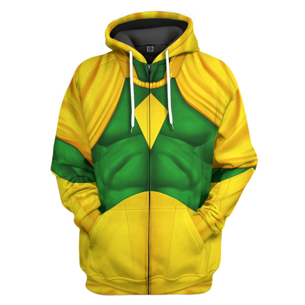 Mrvl Vision Comic Suit Costume Hoodie Sweatshirt T-Shirt Sweatpants Tracksuit - Stormmerch Exclusive