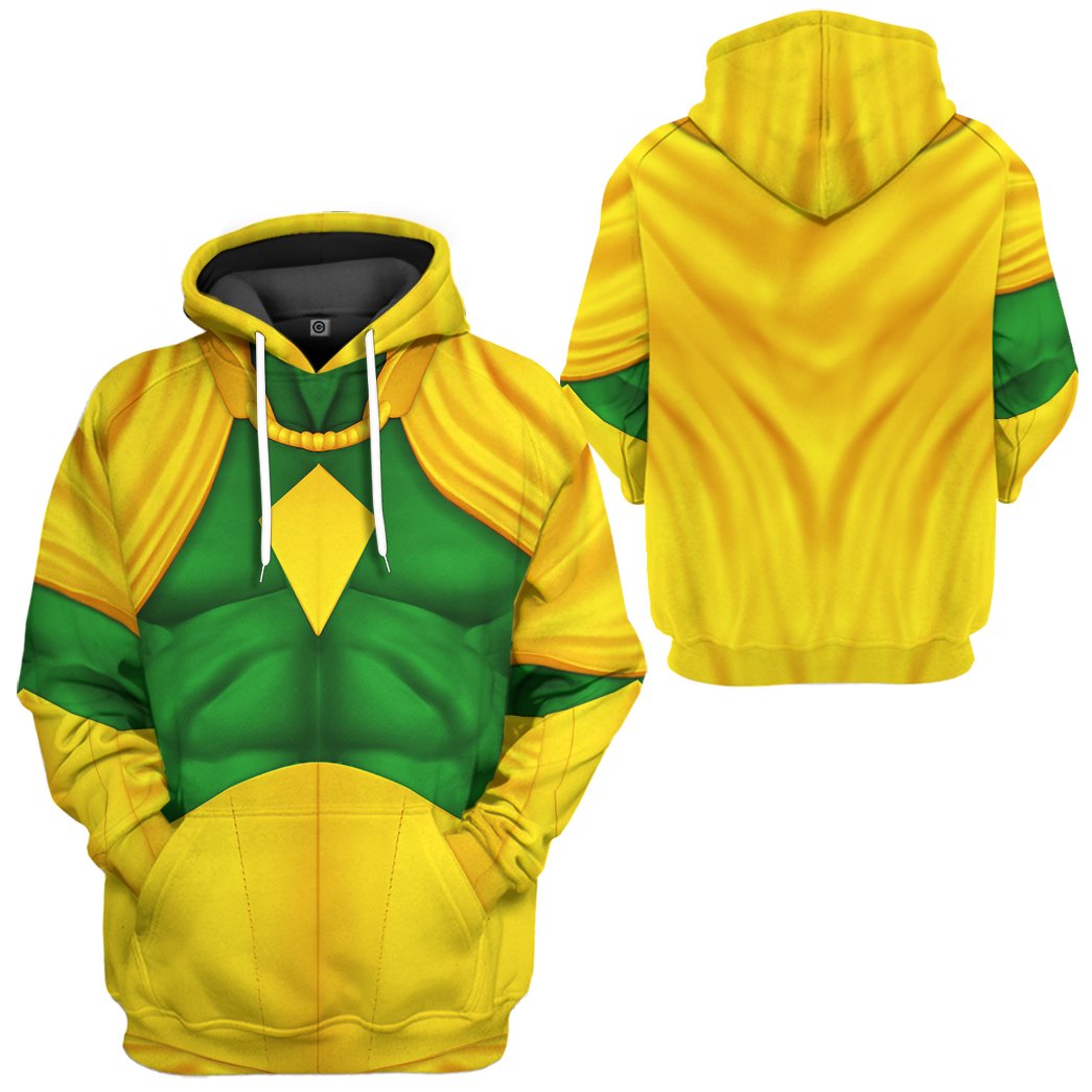 Mrvl Vision Comic Suit Costume Hoodie Sweatshirt T-Shirt Sweatpants Tracksuit - Stormmerch Exclusive