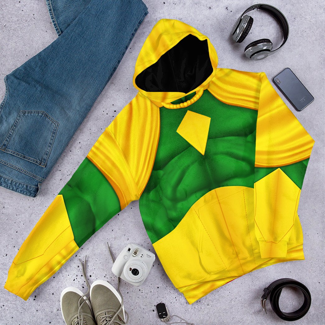 Mrvl Vision Comic Suit Costume Hoodie Sweatshirt T-Shirt Sweatpants Tracksuit - Stormmerch Exclusive