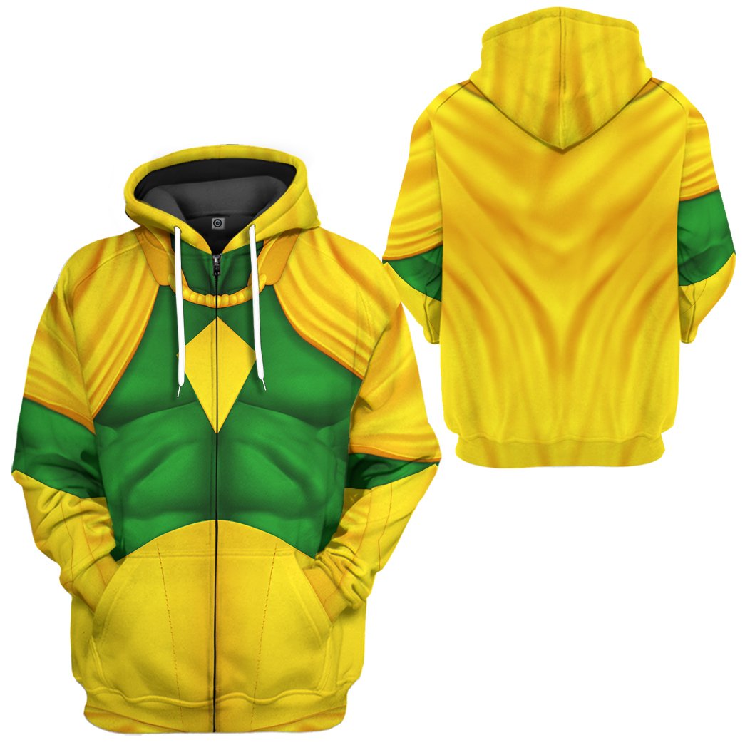 Mrvl Vision Comic Suit Costume Hoodie Sweatshirt T-Shirt Sweatpants Tracksuit - Stormmerch Exclusive