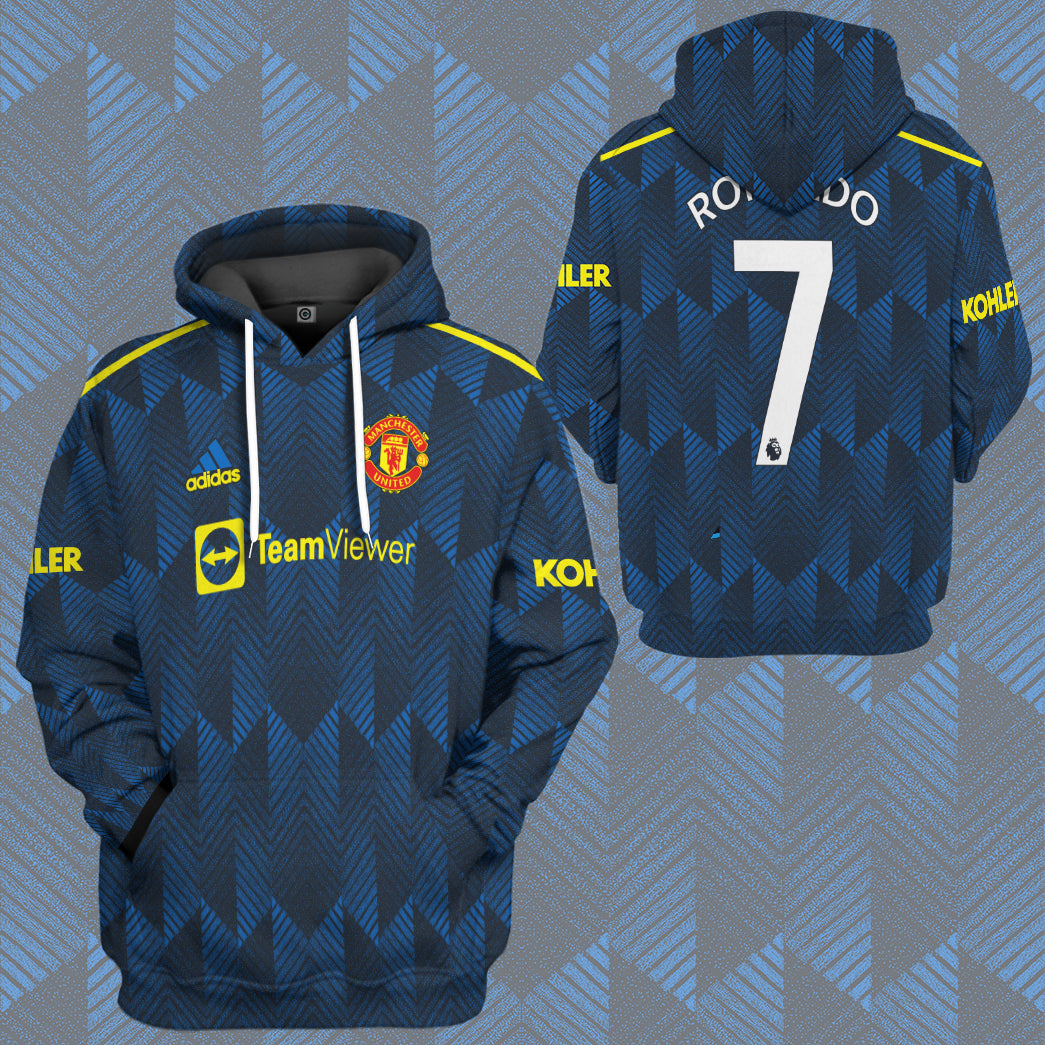 MU CR7 Jersey Costume Hoodie Sweatshirt T-Shirt Sweatpants Tracksuit - Stormmerch Exclusive