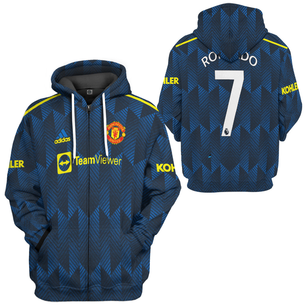 MU CR7 Jersey Costume Hoodie Sweatshirt T-Shirt Sweatpants Tracksuit - Stormmerch Exclusive