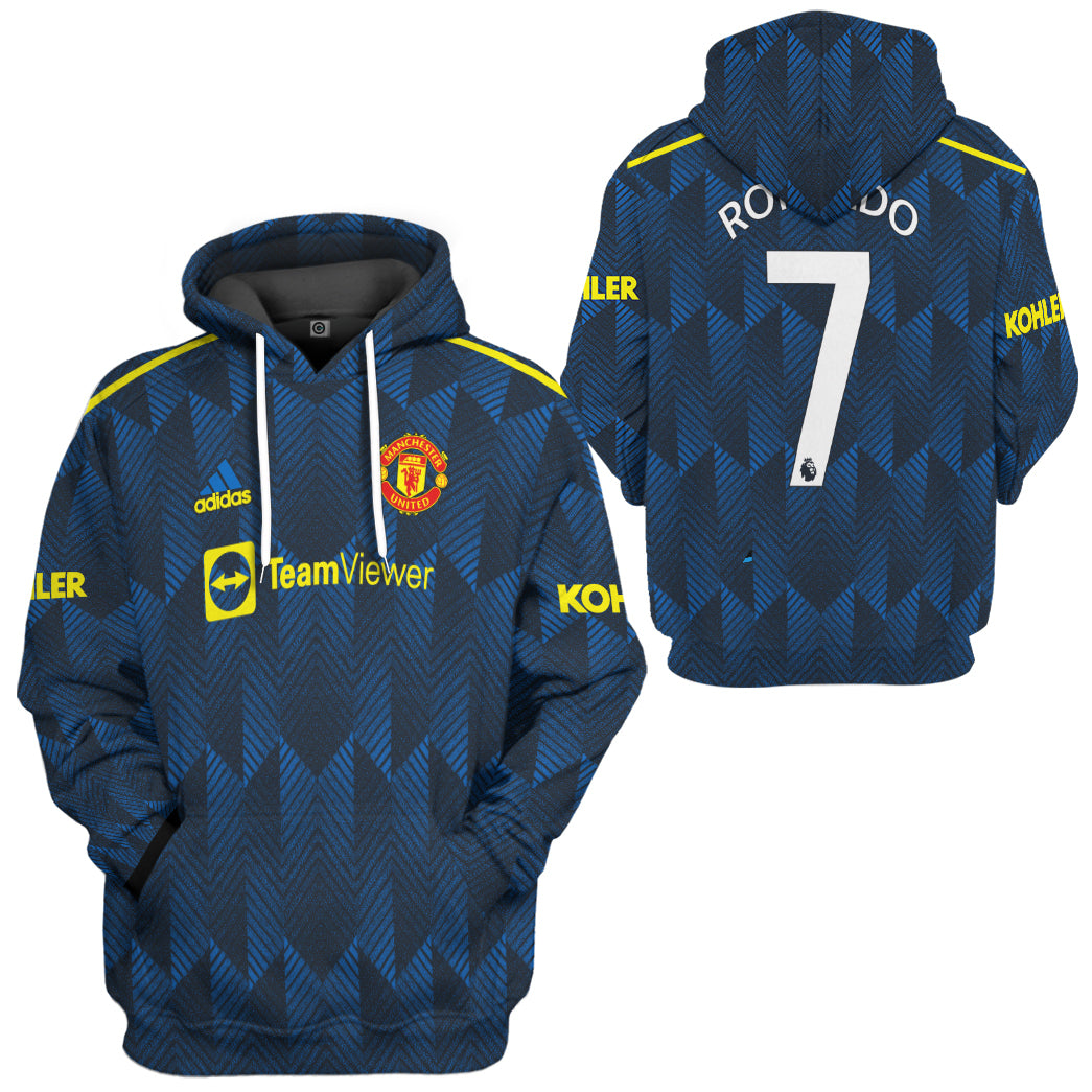 MU CR7 Jersey Costume Hoodie Sweatshirt T-Shirt Sweatpants Tracksuit - Stormmerch Exclusive