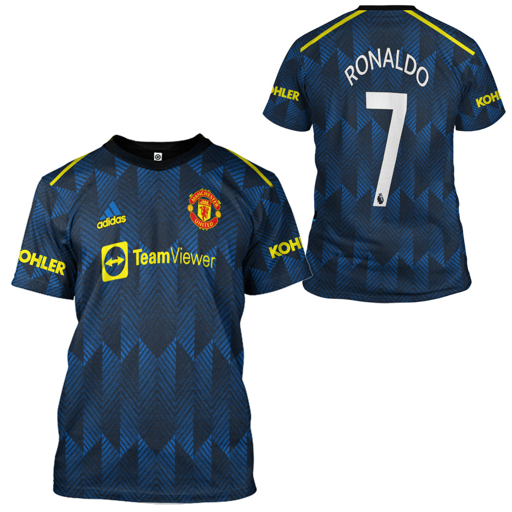 MU CR7 Jersey Costume Hoodie Sweatshirt T-Shirt Sweatpants Tracksuit - Stormmerch Exclusive