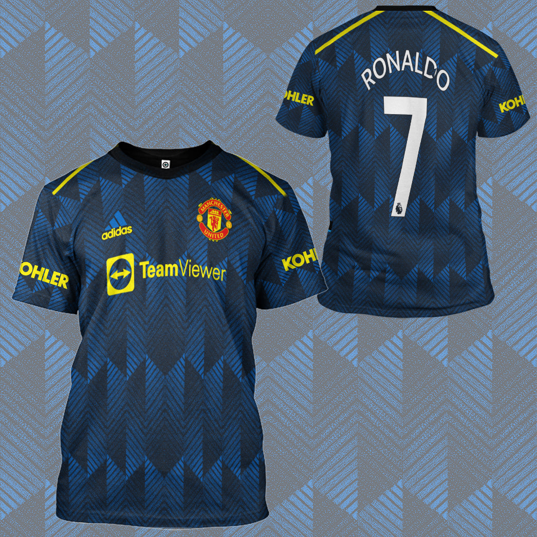 MU CR7 Jersey Costume Hoodie Sweatshirt T-Shirt Sweatpants Tracksuit - Stormmerch Exclusive