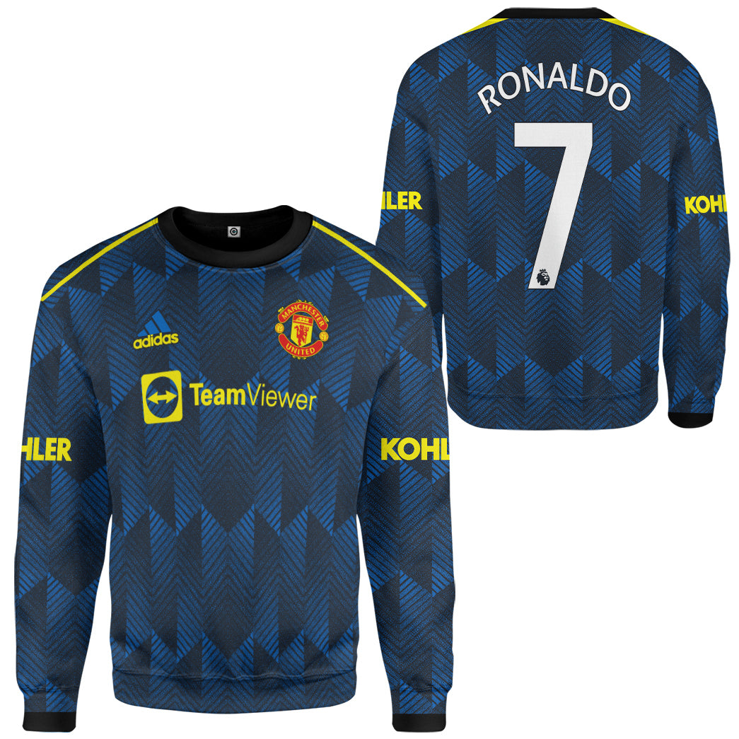MU CR7 Jersey Costume Hoodie Sweatshirt T-Shirt Sweatpants Tracksuit - Stormmerch Exclusive